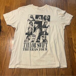 OG Eras Tour Tee- off white/beige